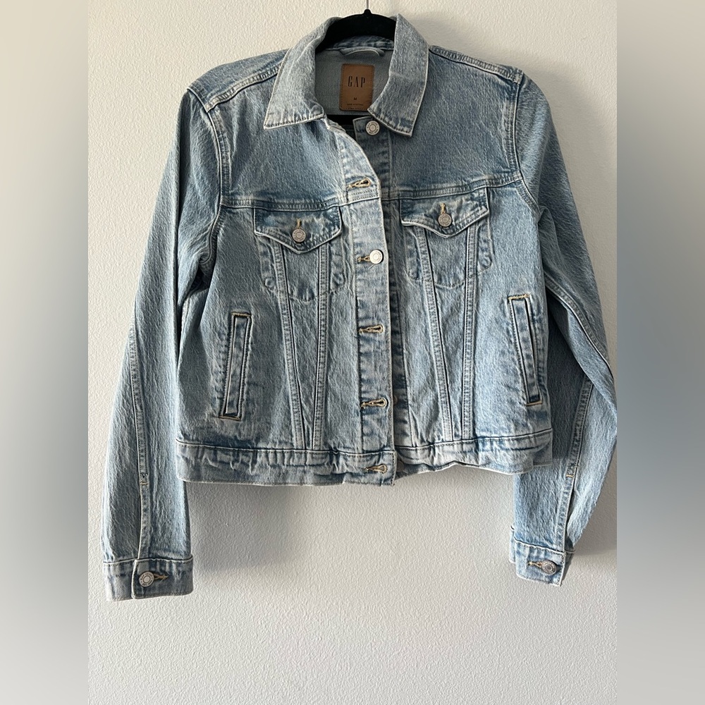 NWOT GAP Light Blue Jean Jacket